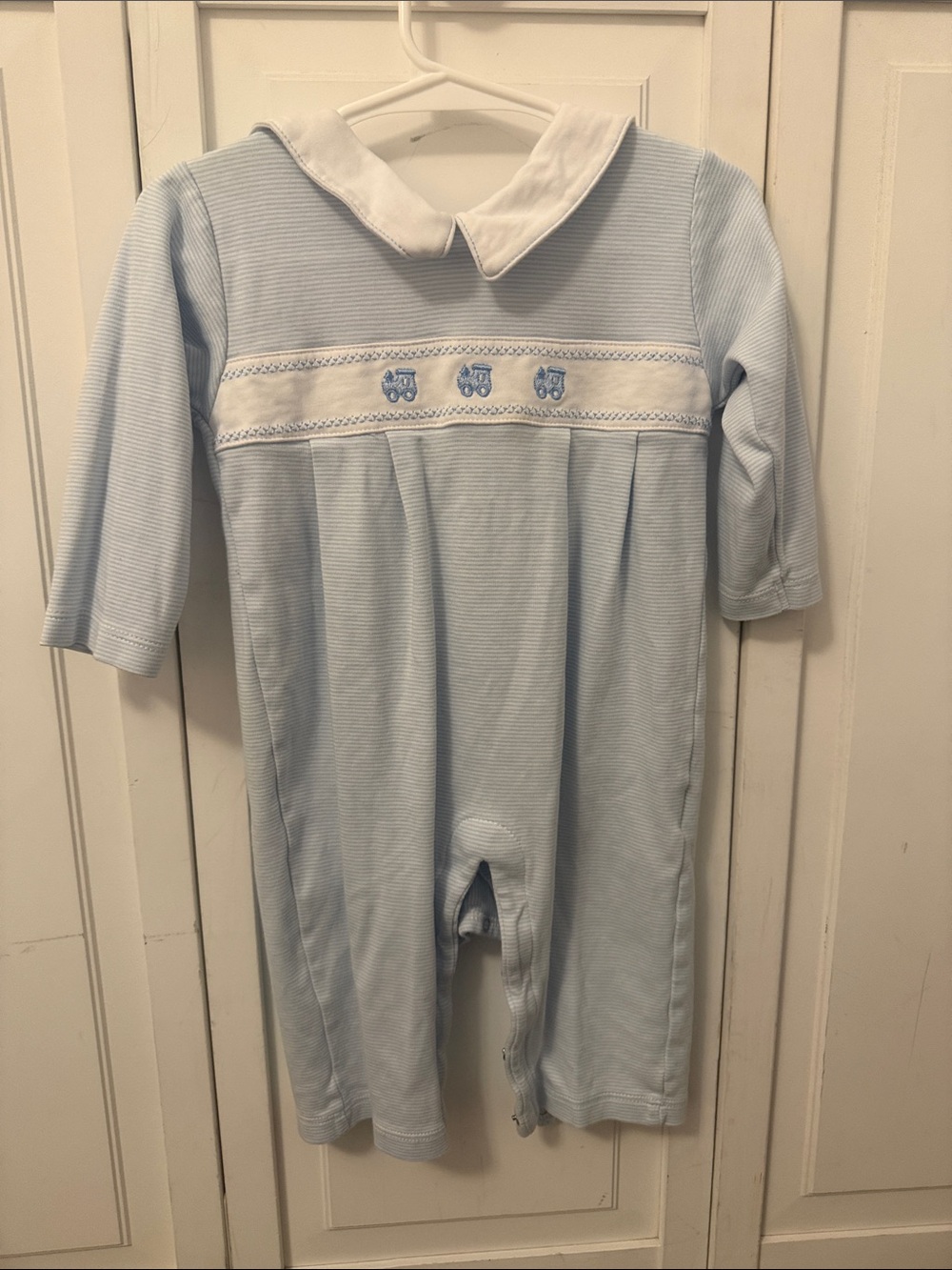 Kissy Kissy Train Romper